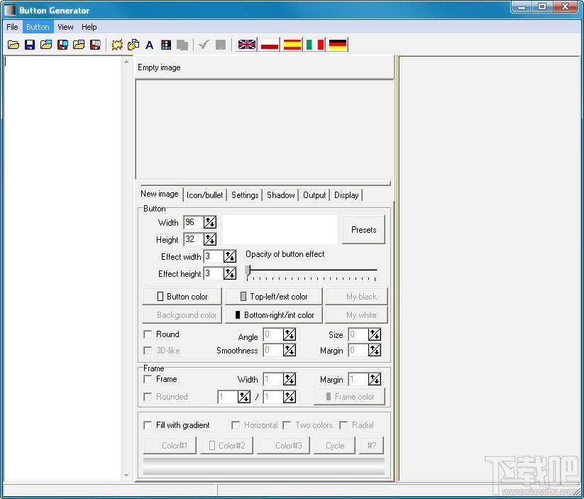 Button Generator(网页设计按钮工具) 绿色版,Button Generator(网页设计按钮工具) 绿色版下载,Button Generator