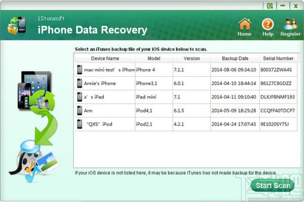 iStonsoft iPhone Data Recovery下载,苹果数据恢复软件