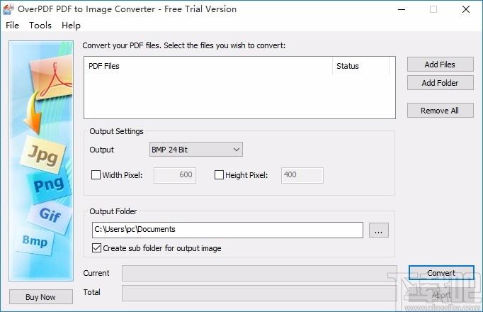 OverPDF PDF to image converter,PDF转图片,PDF转换